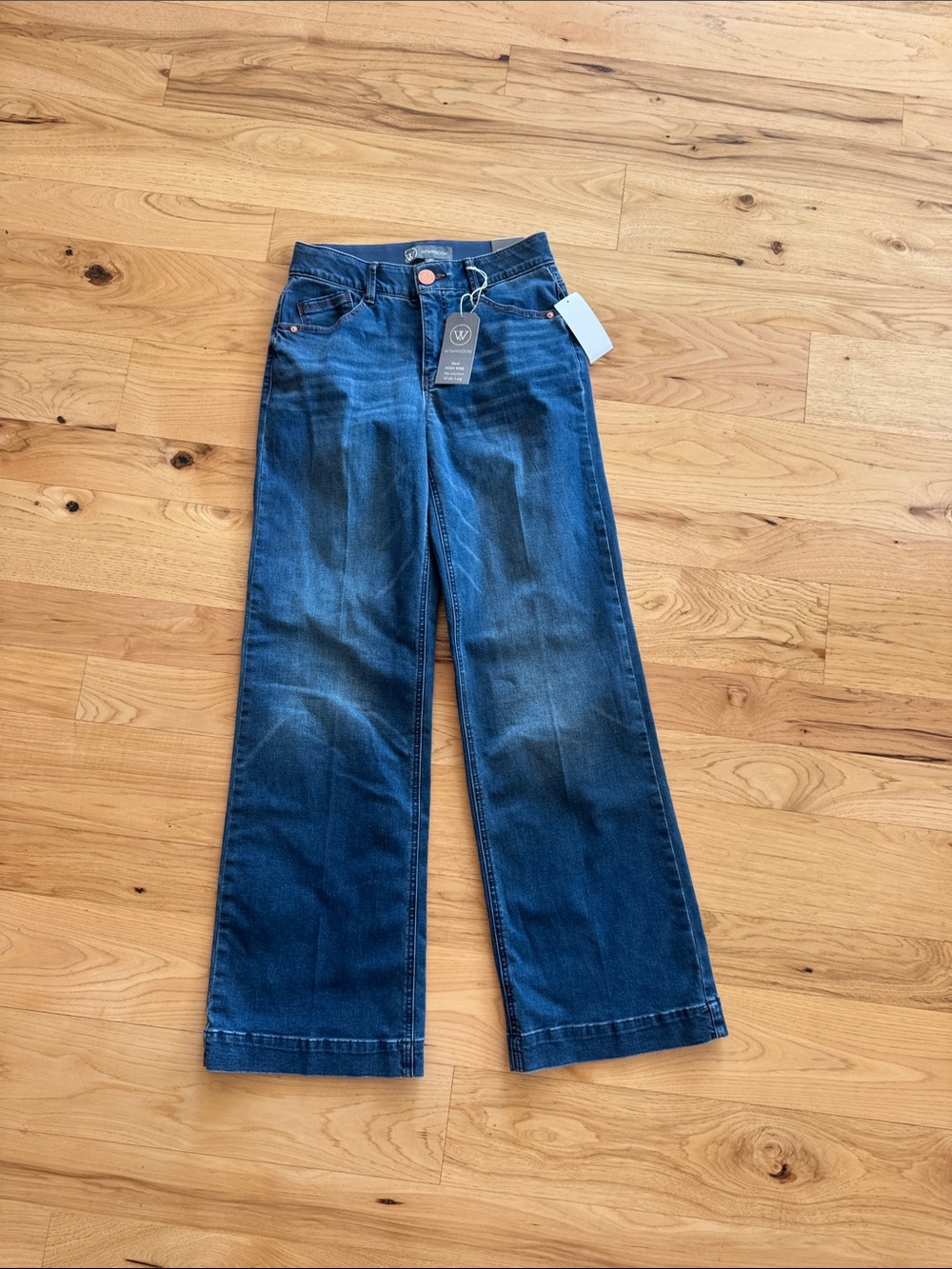 High Rise Wide Leg Jeans - Picture 4 of 5